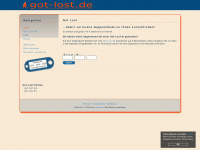 got-lost.net Thumbnail