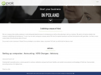 e-pok.pl Webseite Vorschau