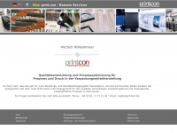 printcon.biz Webseite Vorschau