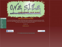 one-size.net Webseite Vorschau