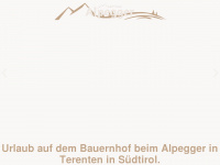 alpegger.com Webseite Vorschau