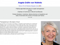 angelawallwitz.com Webseite Vorschau