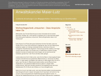 maier-lutz.blogspot.com Webseite Vorschau