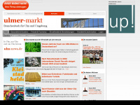 ulmer-markt.de Webseite Vorschau