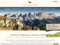 thalerhof.net Webseite Vorschau