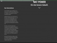 nat-power.net Webseite Vorschau