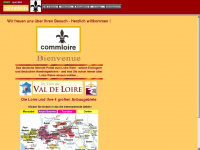 commloire.net Webseite Vorschau