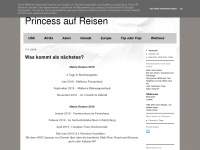 princessaufreisen.blogspot.com Webseite Vorschau