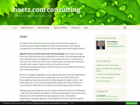 hoetz.com Webseite Vorschau
