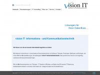 vision-it.biz Webseite Vorschau
