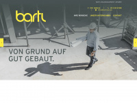 bartl-bau.com Webseite Vorschau