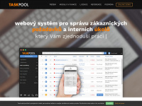 taskpool.cz Webseite Vorschau