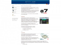 a7111.com Webseite Vorschau