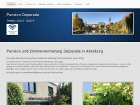 pension-altenburg.de Webseite Vorschau