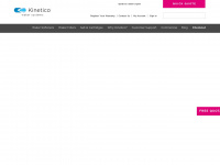 kinetico.co.uk Webseite Vorschau