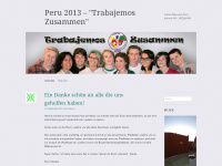 peru2013spelalpin.wordpress.com Webseite Vorschau