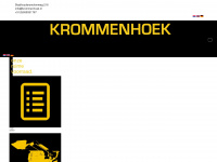 krommenhoek.nl Webseite Vorschau