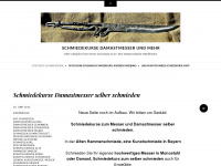 schmiedekurse.wordpress.com Webseite Vorschau