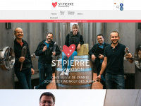 saintpierre.ch Webseite Vorschau