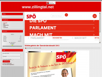 zillingtal.net Webseite Vorschau