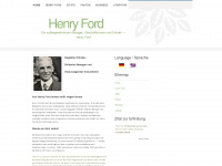 henry-ford.net Webseite Vorschau