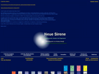 neuesirene.net Webseite Vorschau