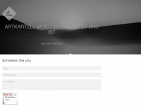 artkartell.com Webseite Vorschau