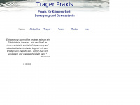 trager-praxis.ch Webseite Vorschau