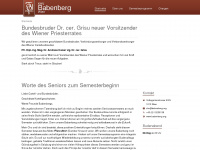 babenberg.org Webseite Vorschau