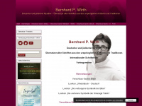 bernhard-p-wirth.de Webseite Vorschau