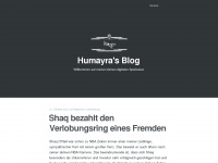 humayra.de Webseite Vorschau