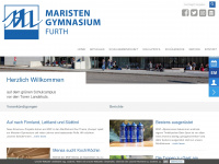 maristen-gymnasium.de Webseite Vorschau