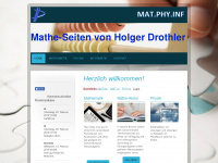 drothler.net Webseite Vorschau