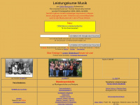 musiklk.de Webseite Vorschau