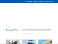 bluenautik.ch Webseite Vorschau