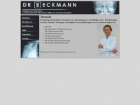 dr-beckmann.net Webseite Vorschau