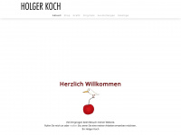 holger-koch.net Webseite Vorschau