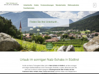 natz-schabs.net Webseite Vorschau