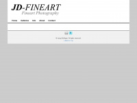 jd-fineart.de Webseite Vorschau