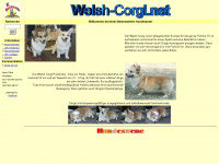 welsh-corgi.net Webseite Vorschau