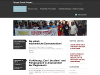 refugeeproteststuttgart.wordpress.com Webseite Vorschau