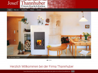 thannhuber.info Webseite Vorschau