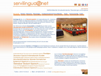 servilingua.net Webseite Vorschau