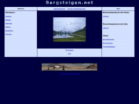 bergsteigen.net Webseite Vorschau