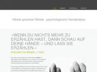 handanalyse.net Webseite Vorschau