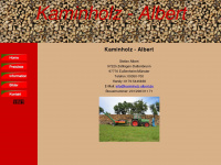 kaminholz-albert.de Webseite Vorschau