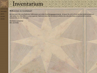 inventarium.biz Webseite Vorschau