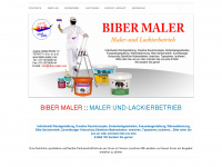 biber-maler.com Webseite Vorschau