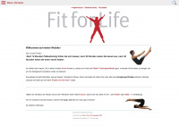 fit-forlife.net Webseite Vorschau