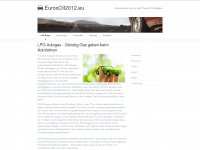 eurosoil2012.eu Webseite Vorschau